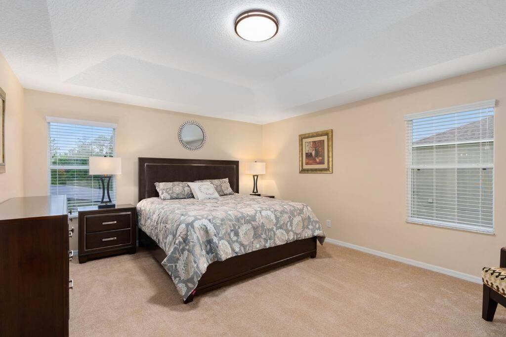 Lakeview W/8 Bedroom 5 Kingsuite 3 Miles To Disney Kissimmee Dış mekan fotoğraf