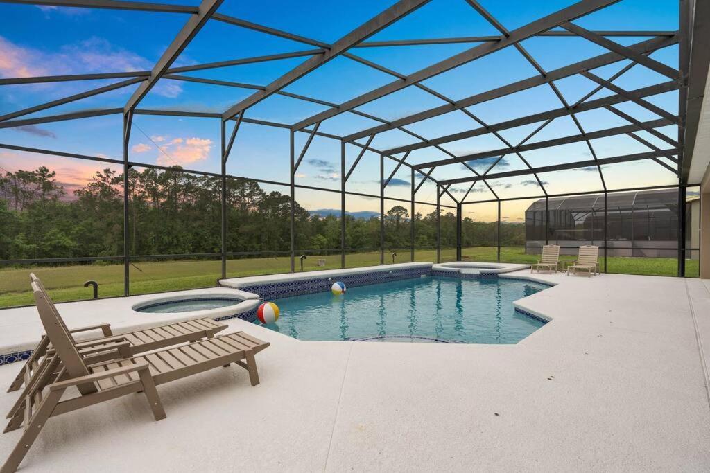 Lakeview W/8 Bedroom 5 Kingsuite 3 Miles To Disney Kissimmee Dış mekan fotoğraf