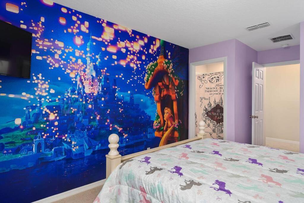 Lakeview W/8 Bedroom 5 Kingsuite 3 Miles To Disney Kissimmee Dış mekan fotoğraf