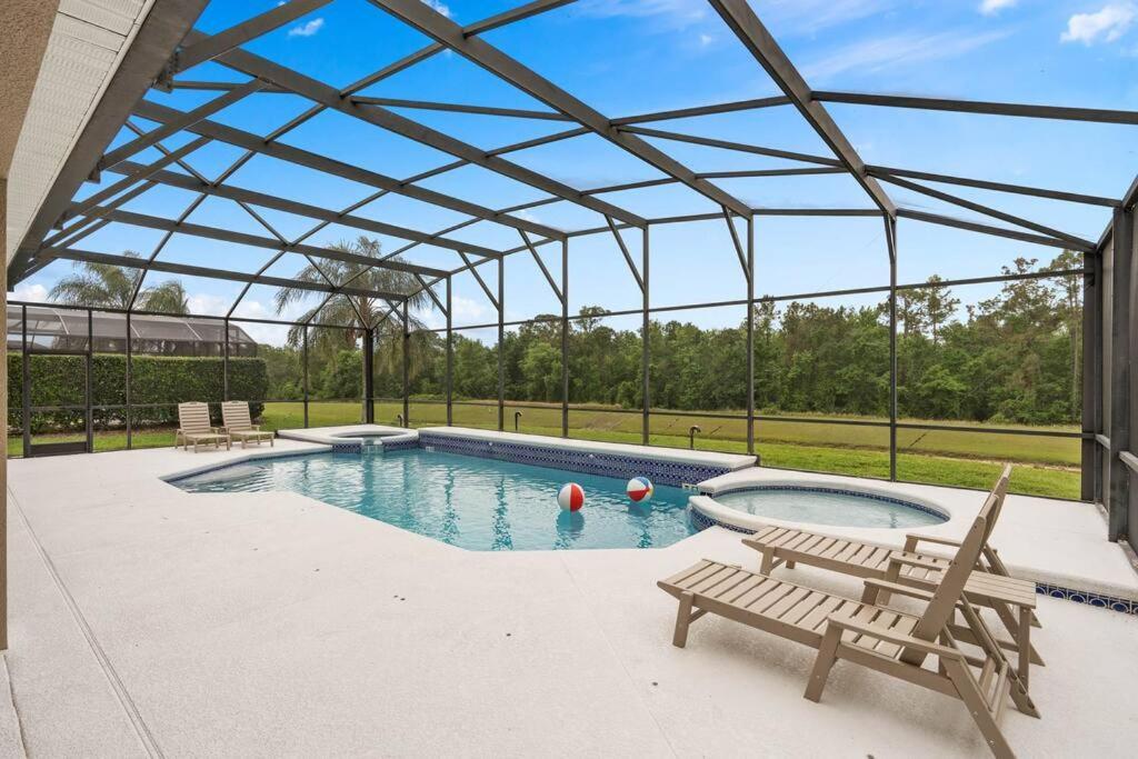 Lakeview W/8 Bedroom 5 Kingsuite 3 Miles To Disney Kissimmee Dış mekan fotoğraf