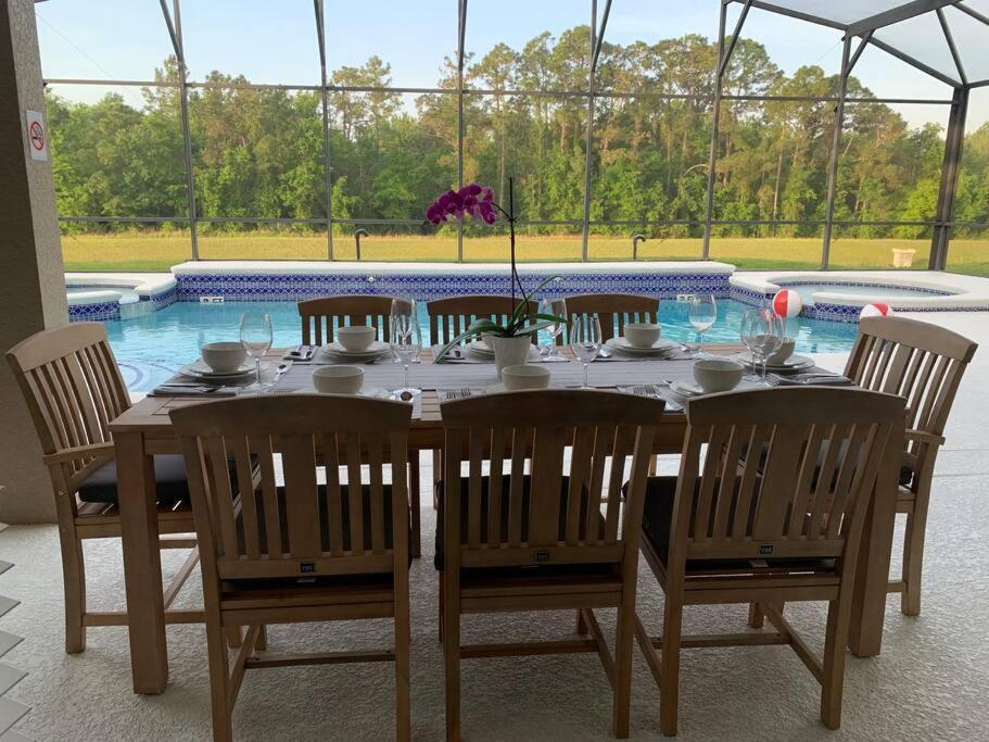 Lakeview W/8 Bedroom 5 Kingsuite 3 Miles To Disney Kissimmee Dış mekan fotoğraf