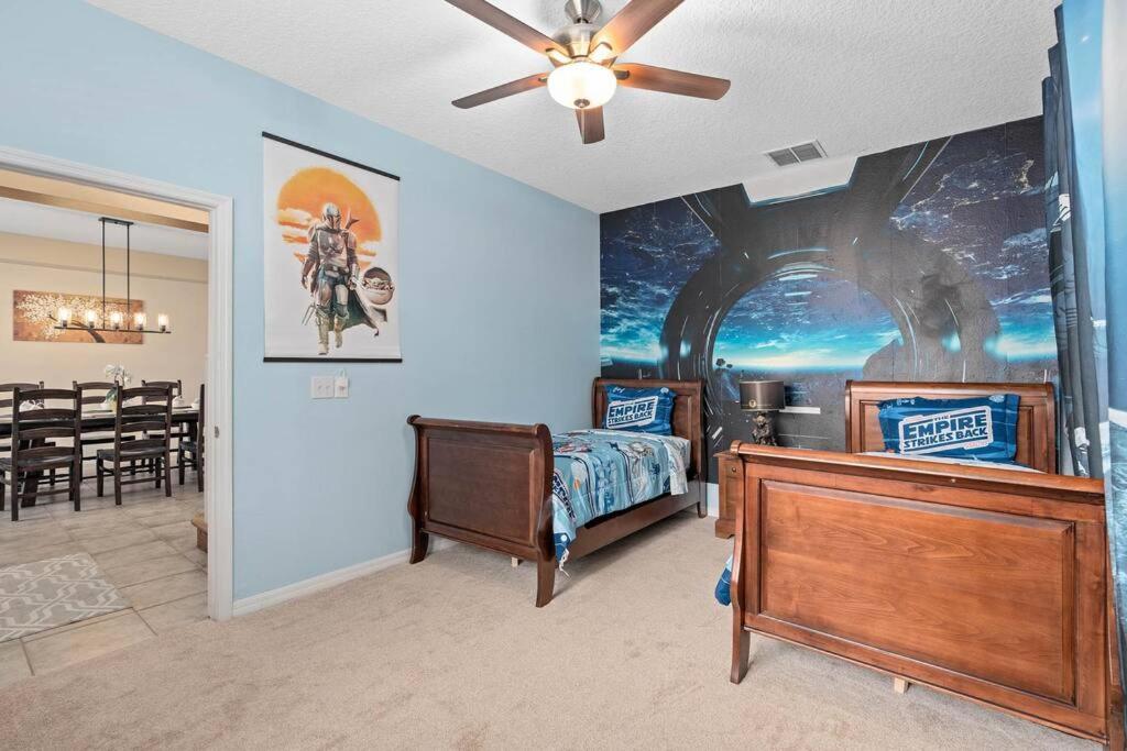 Lakeview W/8 Bedroom 5 Kingsuite 3 Miles To Disney Kissimmee Dış mekan fotoğraf