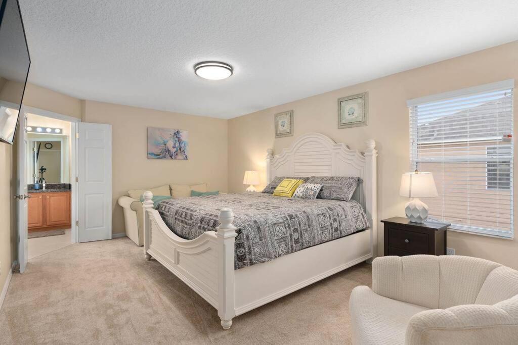 Lakeview W/8 Bedroom 5 Kingsuite 3 Miles To Disney Kissimmee Dış mekan fotoğraf